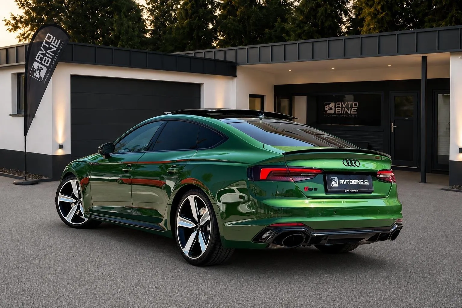 Zunanja slika - Audi RS5 - SPORTBACK•QUATTRO•2.9 TFSI•PANO•LED•MASAŽA•ACC•360 - 6
