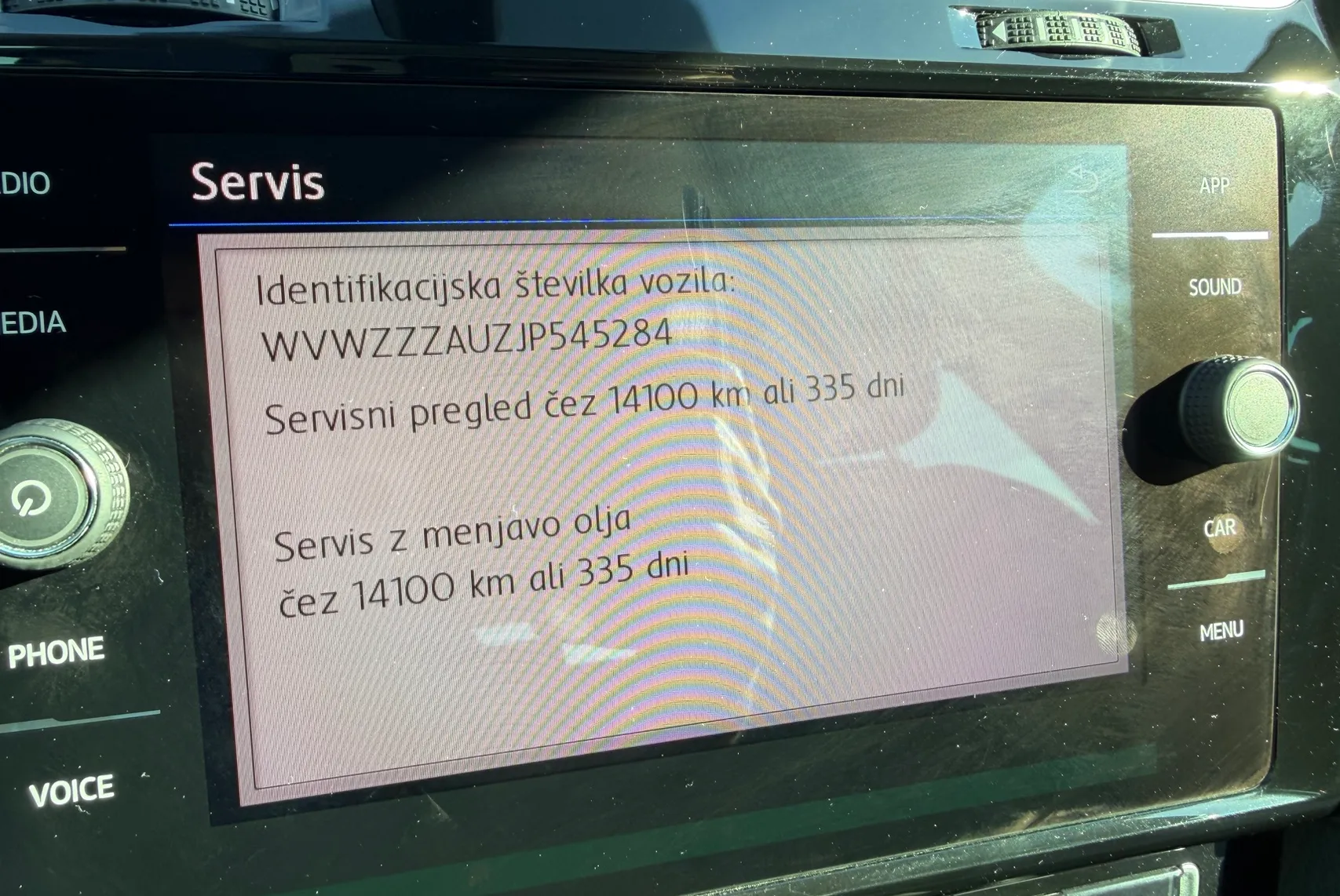 Servisna knjižica - VW Golf - Variant 1,5 TSI ACT BMT Highline DSG - 11