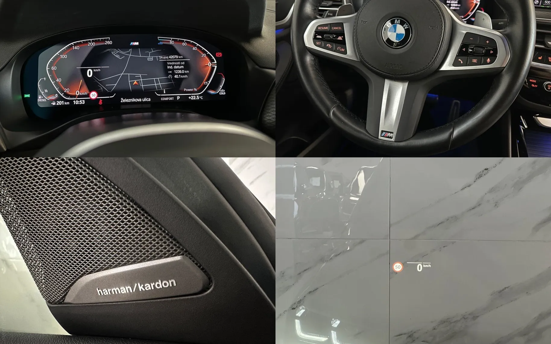 Notranja slika - BMW serija X4: - xDrive20d|M|Laser|ACC|HUD|Kamera|Kljuka|Harman|... - 12