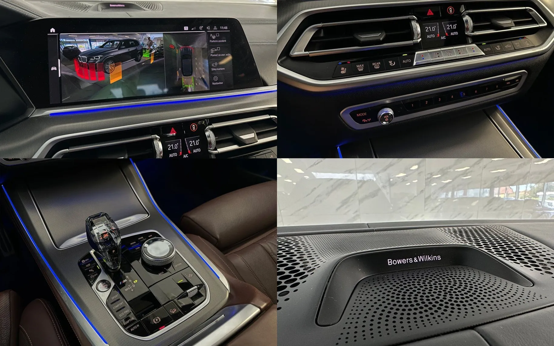 Notranja slika - BMW serija X5: - M50d|xD|SkyL|Masaža|Zračno|Hlaj|Bowers|360K|Klju - 12