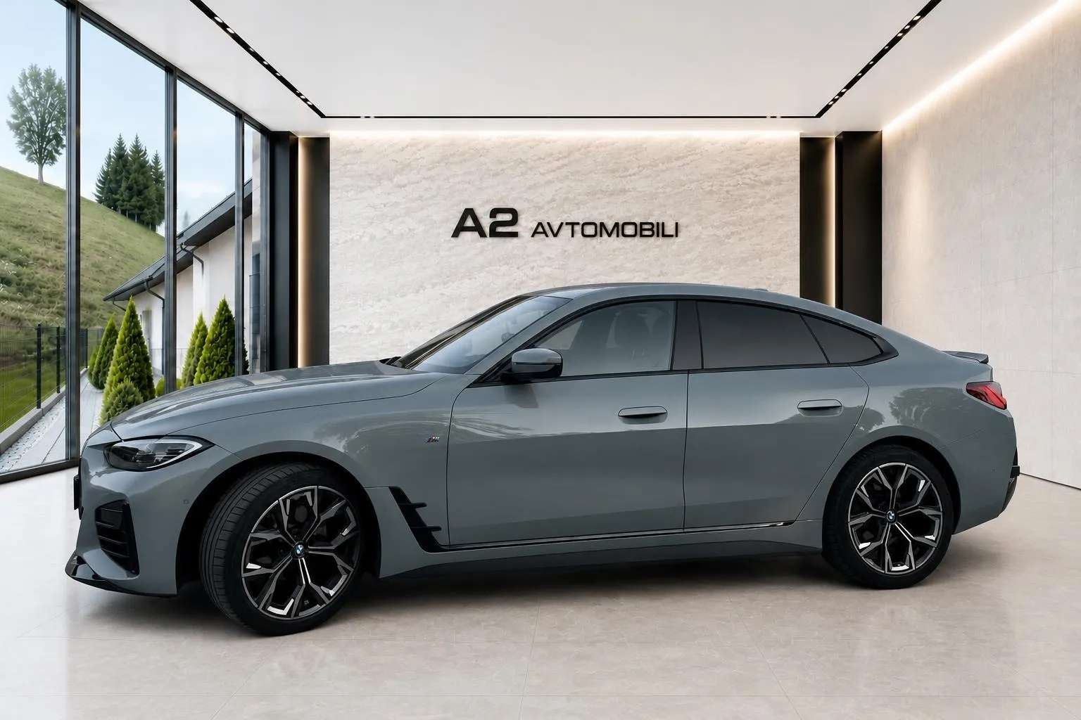 Zunanja slika - BMW serija 4 Gran Coupe: - 420d xDrive M-SPORT-LED-NAVI-KAMERA-ALU-... - 4
