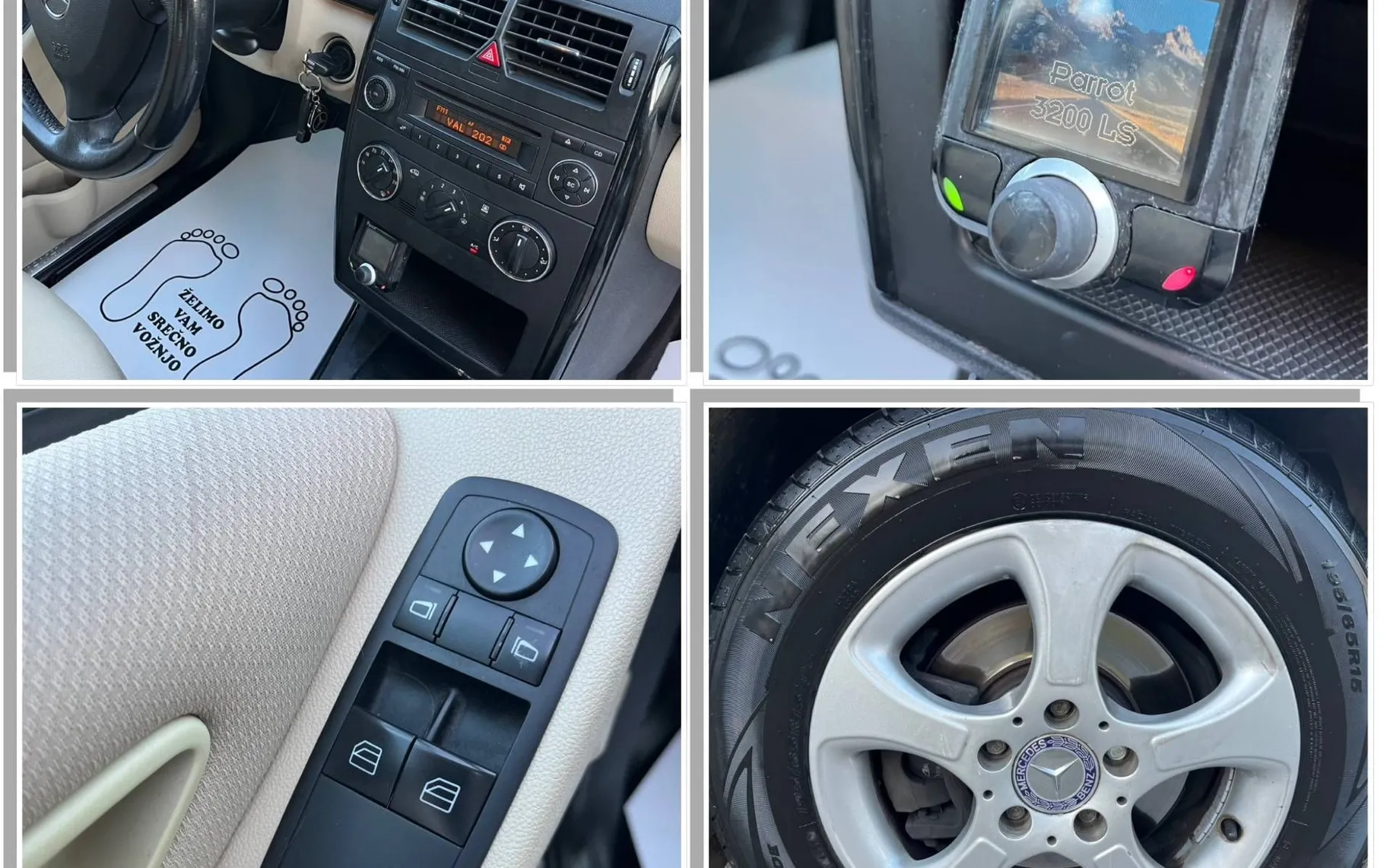 Notranja slika - Mercedes-Benz A-Razred - A 160 CDI Elegance-KLIMA-ALU-PDC-ODLIČEN - 12