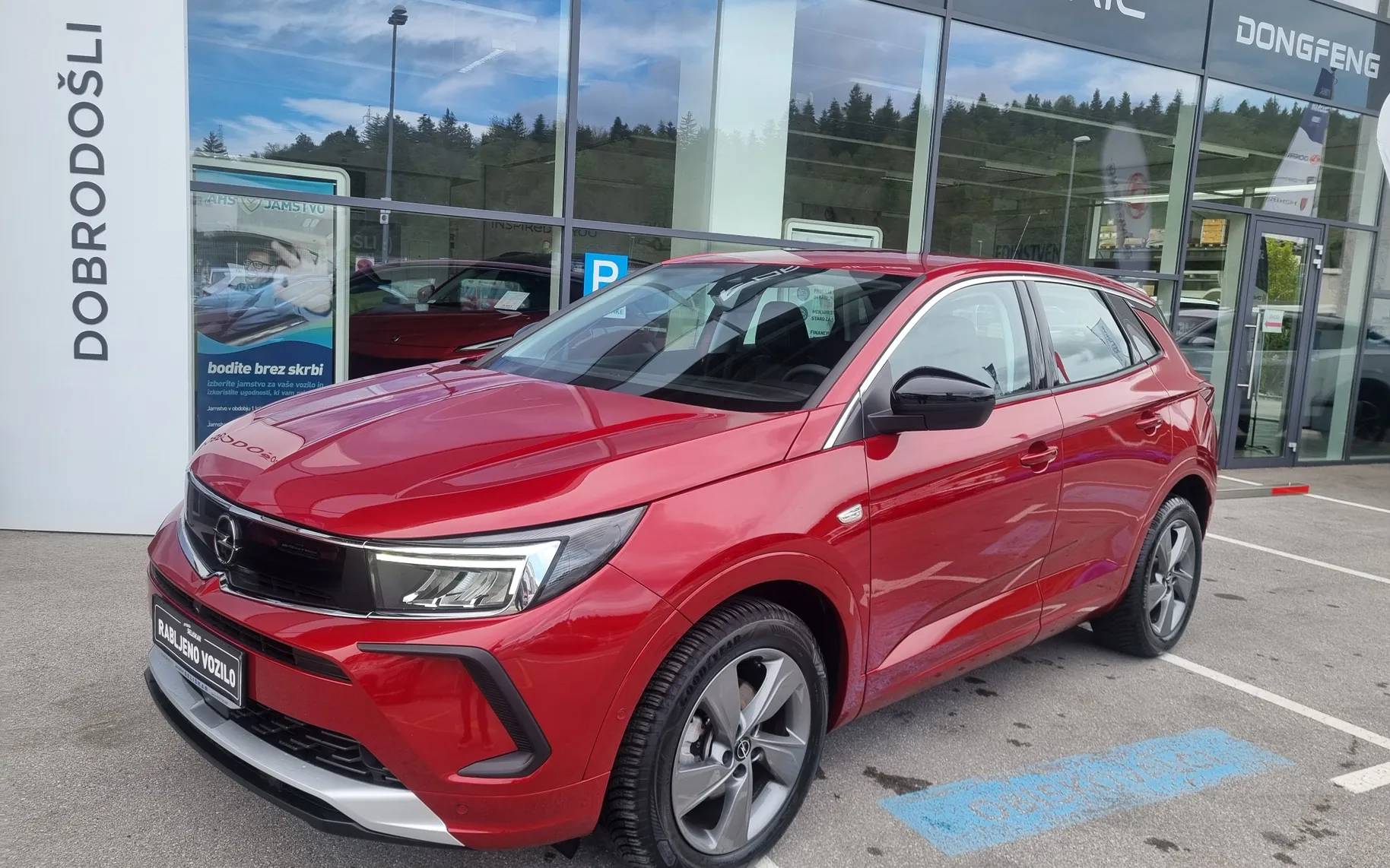 Zunanja slika - Opel Grandland X - Grandland 1.2 Turbo - SAMO 11.303km - POTRJENA SERVISNA - 1