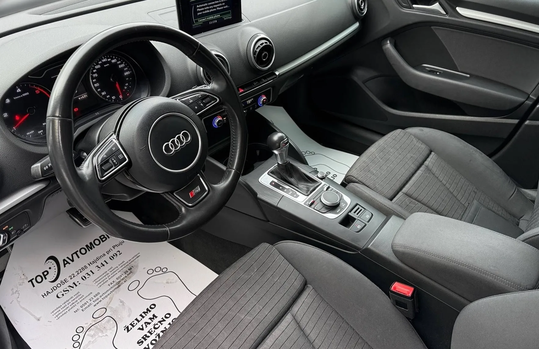 Zunanja slika - Audi A3 - 1.6 TDI S LINE LED NAVI PARKIRNI SENZORJI TEM TOP. - 11