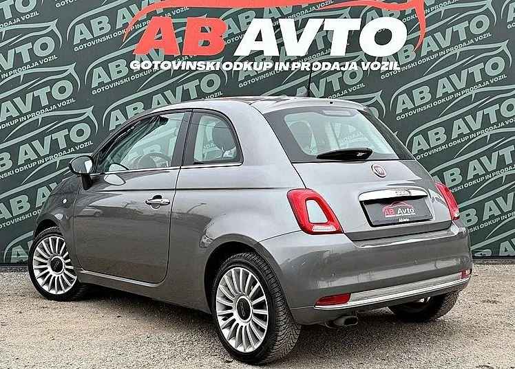 Zunanja slika - Fiat 500 - 0.9 8V TURBO+77KW+6PRESTAV+LED+ALU+DAB+BREZ POLOGA - 7