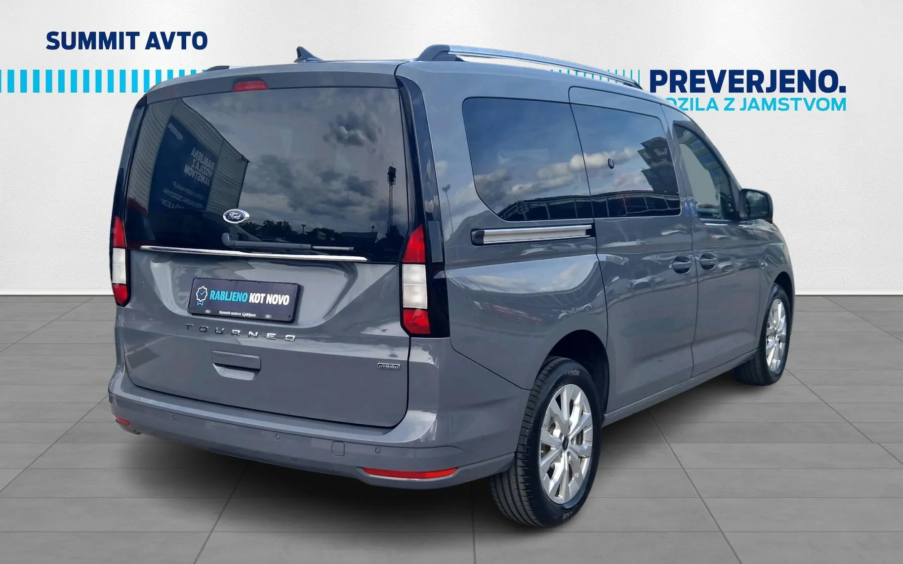 Zunanja slika - Ford Tourneo Connect - 1.5 PHEV-AVT.6-150KM-7XSEDEŽ-SLO-RADAR-F1-NAVI-LE - 4