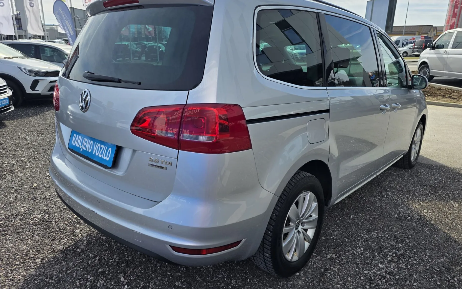 Zunanja slika - VW Sharan - 2.0 TDI BMT Comfortline.7 sedežev. SAMO 180412 KM - 2