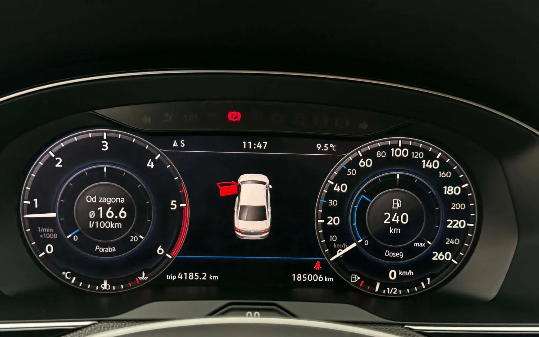 Zunanja slika - VW Passat - 2.0 TDI-H LINE-185.000km-VIRTUAL-LIZING ZA TUJCE-. - 18