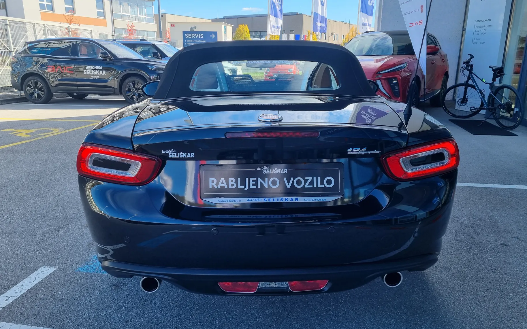 Zunanja slika - Fiat 124 - Spider 1.4 Multiair Turbo Lusso - KOT NOV - SAMO 8.938km - 7