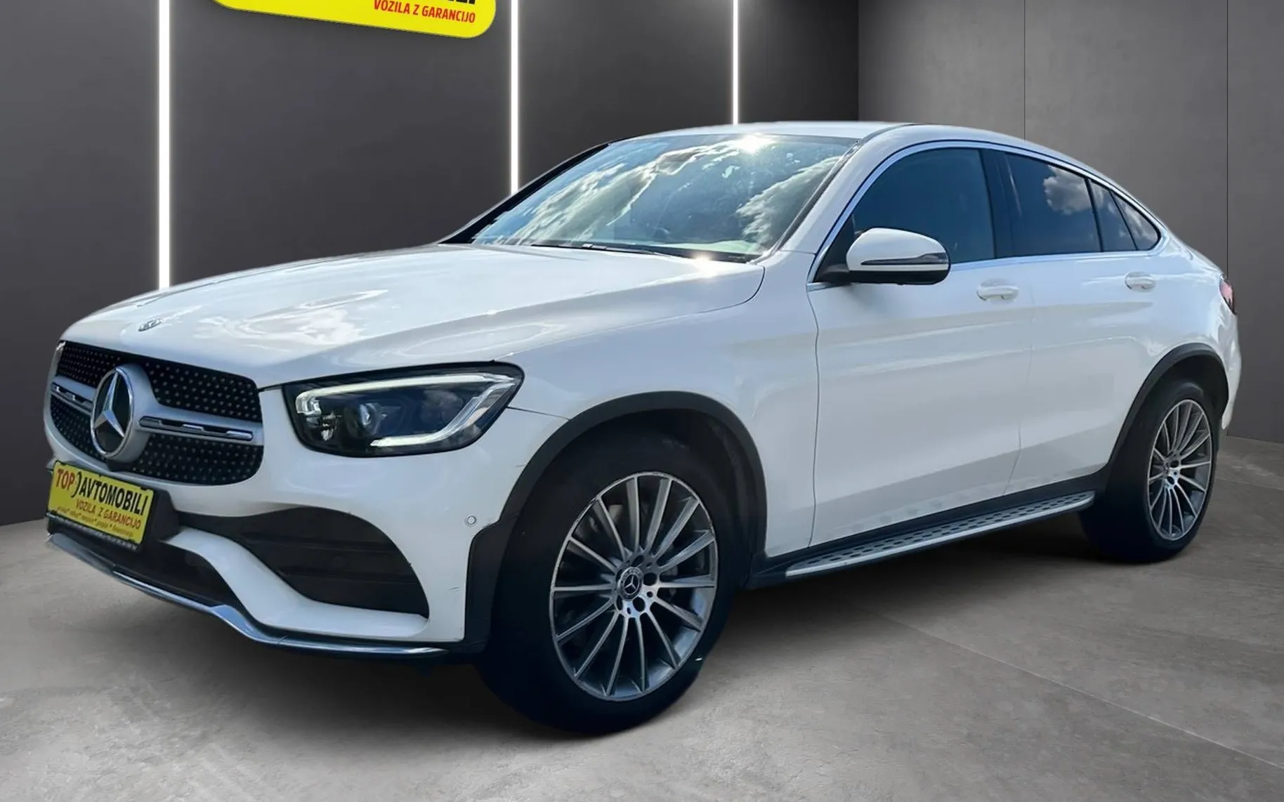 Zunanja slika - Mercedes-Benz GLC-Razred - GLC coupe 220d 4MATIC AMG LINE LED RADAR KAM 360 USNJE NAVI - 3