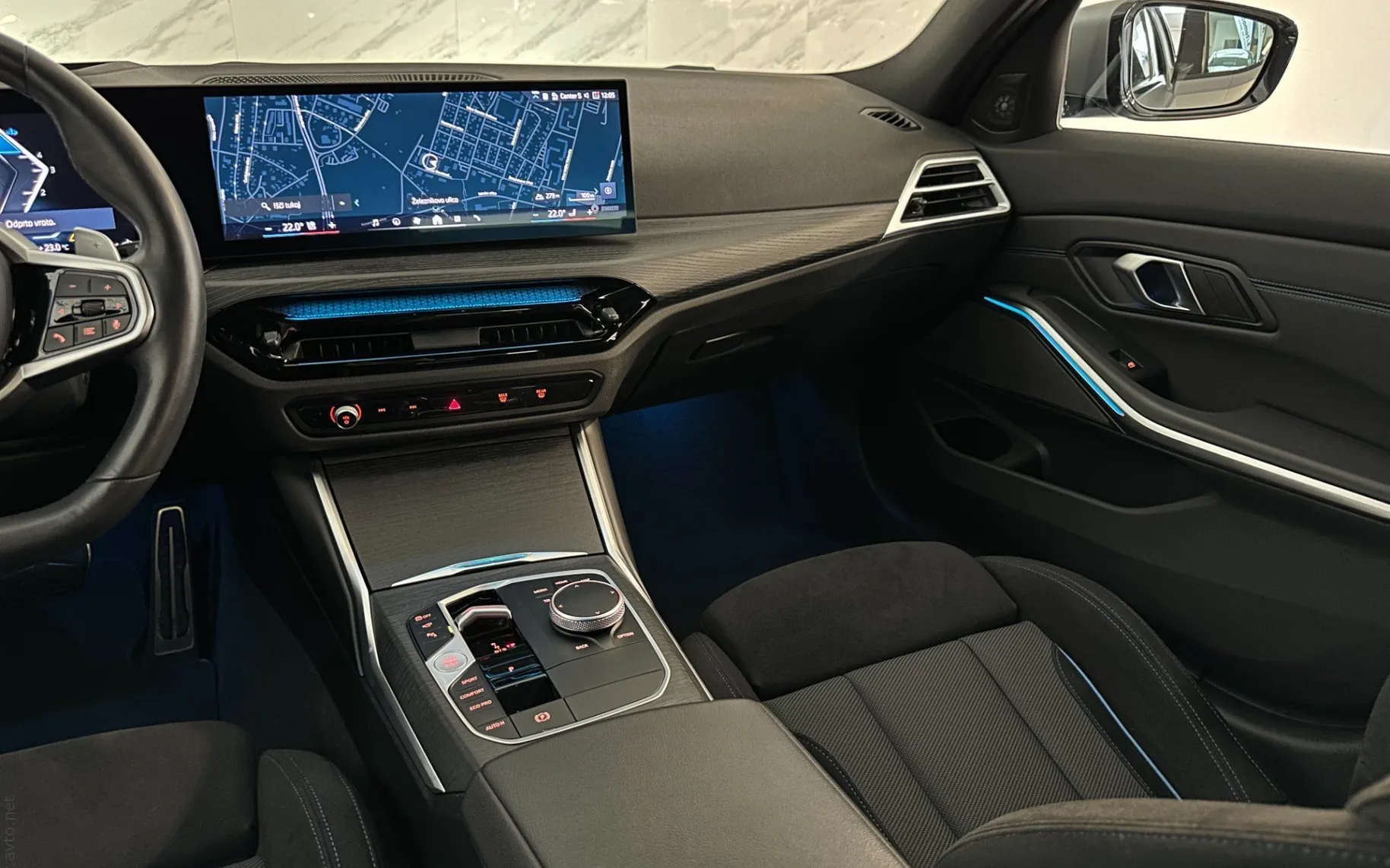 Notranja slika - BMW serija 3 Touring: - 20d|xDrive|M-Sport|Laser|ACC|360K|HUD|Harman|... - 12