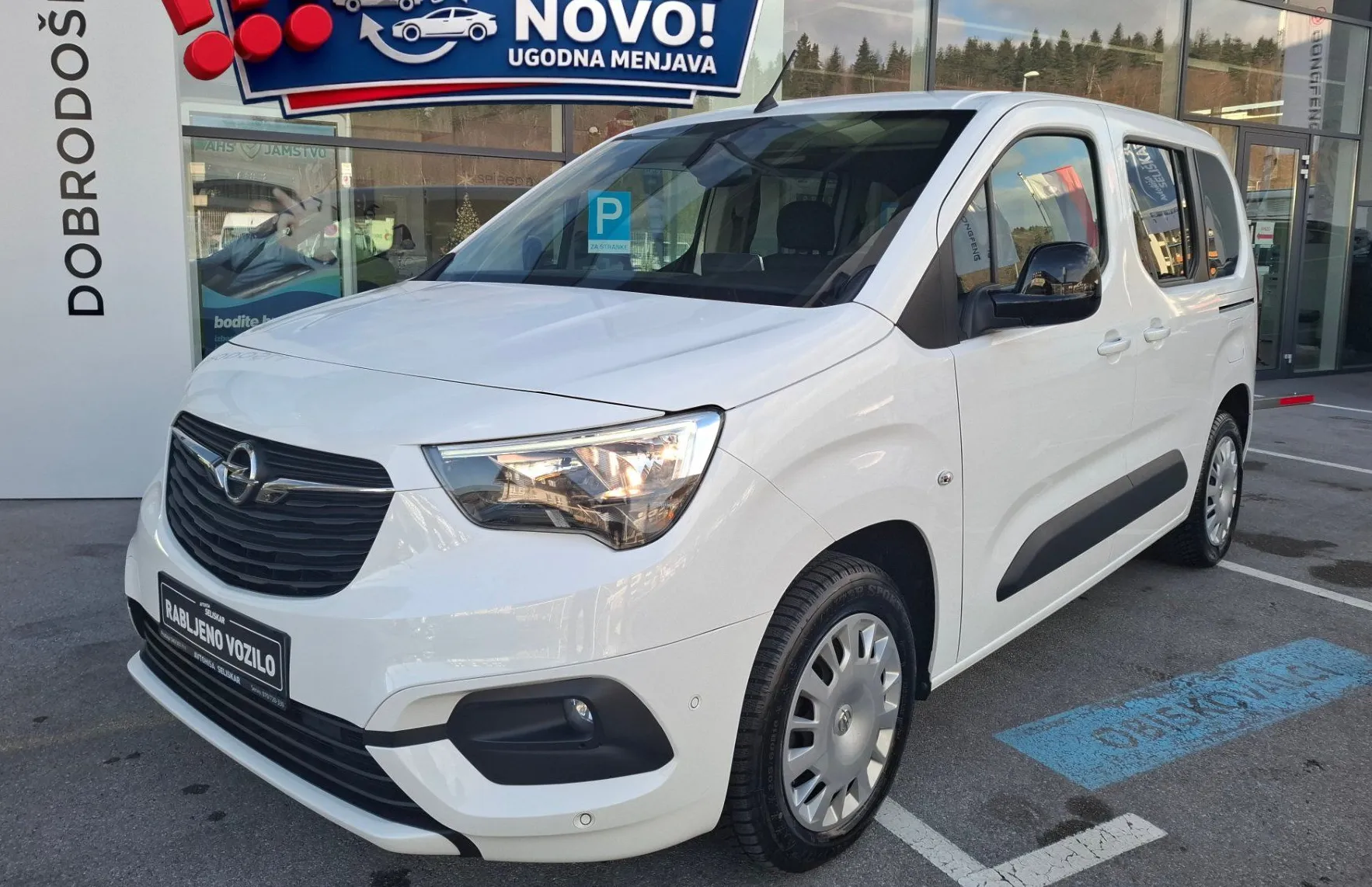 Zunanja slika - Opel Combo - 1.5 HDI 96KW SERVISNA ZGODOVINA + MALO KM - 1