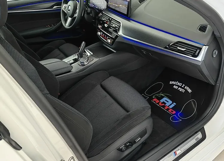 Zunanja slika - BMW Serija 5 - : LIMO-520d-190KM-M-PAKET-KAMERA-LED-COCKPIT-HARMAN- - 10