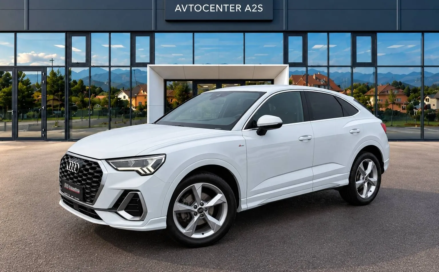 Zunanja slika - Audi Q3 Sportback - 2.0 TDI S-line S-tronic-SLO-ACC-LED-Virtual-Navi - 1