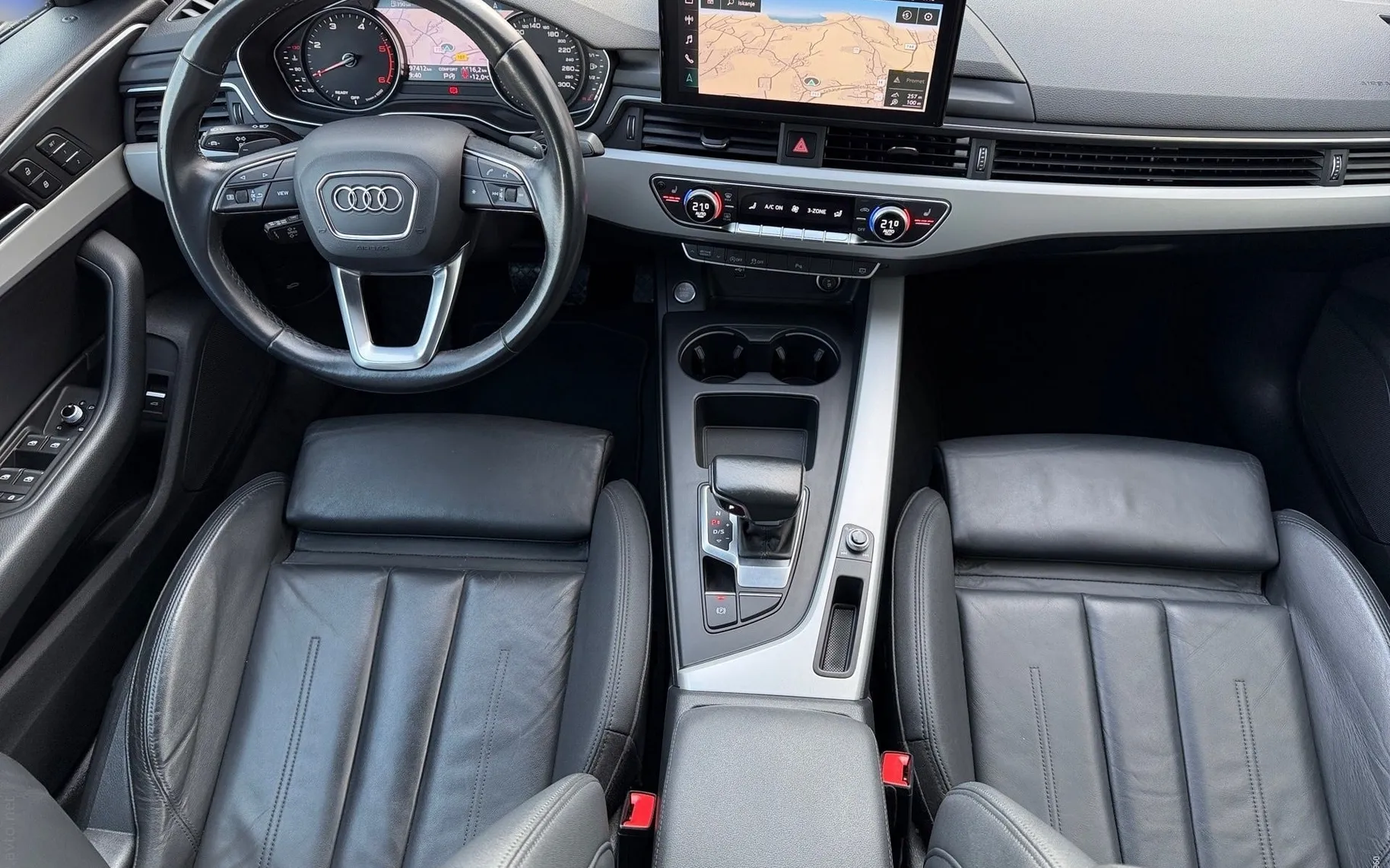 Notranja slika - Audi A4 - 40 TDI S tronic advanced-Usnje-ACC-PDC-Navigacija. - 10