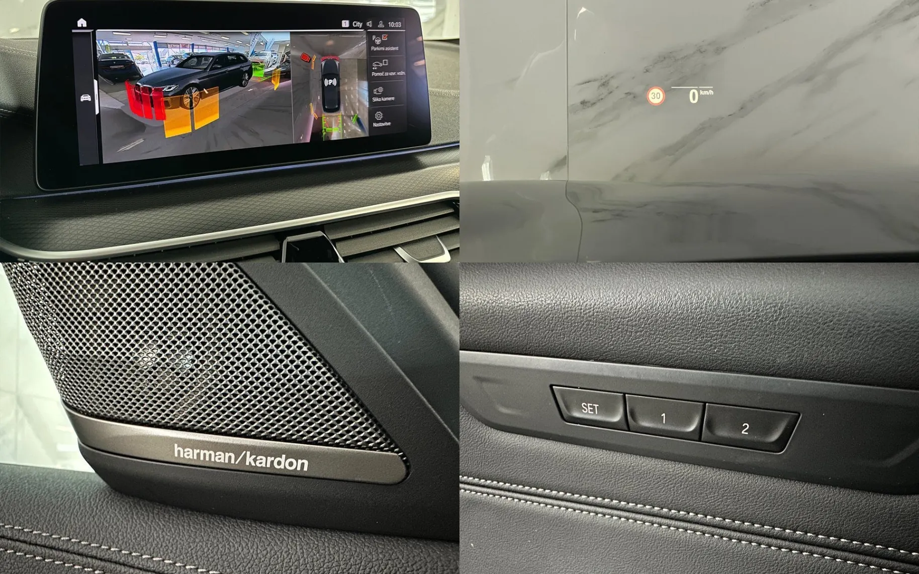 Notranja slika - BMW serija 5 Touring: - 540d |xD|M|Laser|Pano|360K|HUD|Hlaj|Harman|Memory. - 11