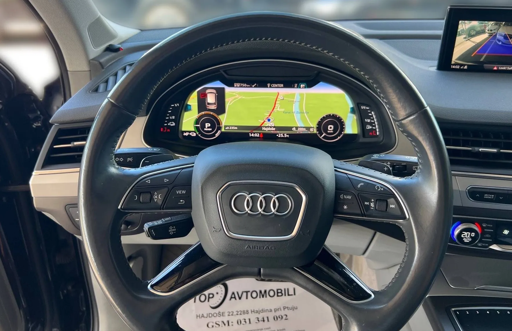 Zunanja slika - Audi Q7 - 3.0 TDI QUATTRO E-TRON MATRIX NAVI PDC KAM TEM T.. - 13