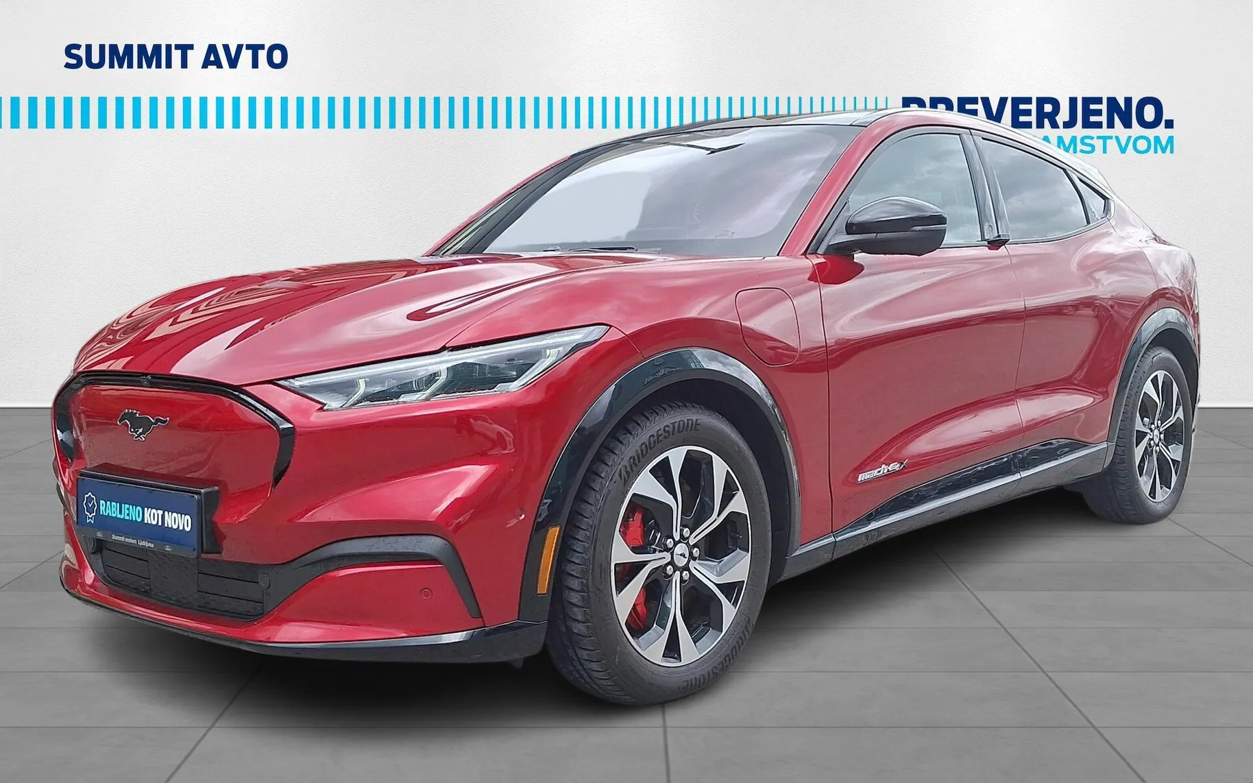 Zunanja slika - Ford Mustang - 4x4 Mach-E  91 kWh  podaljšan doseg-RADAR- - 2