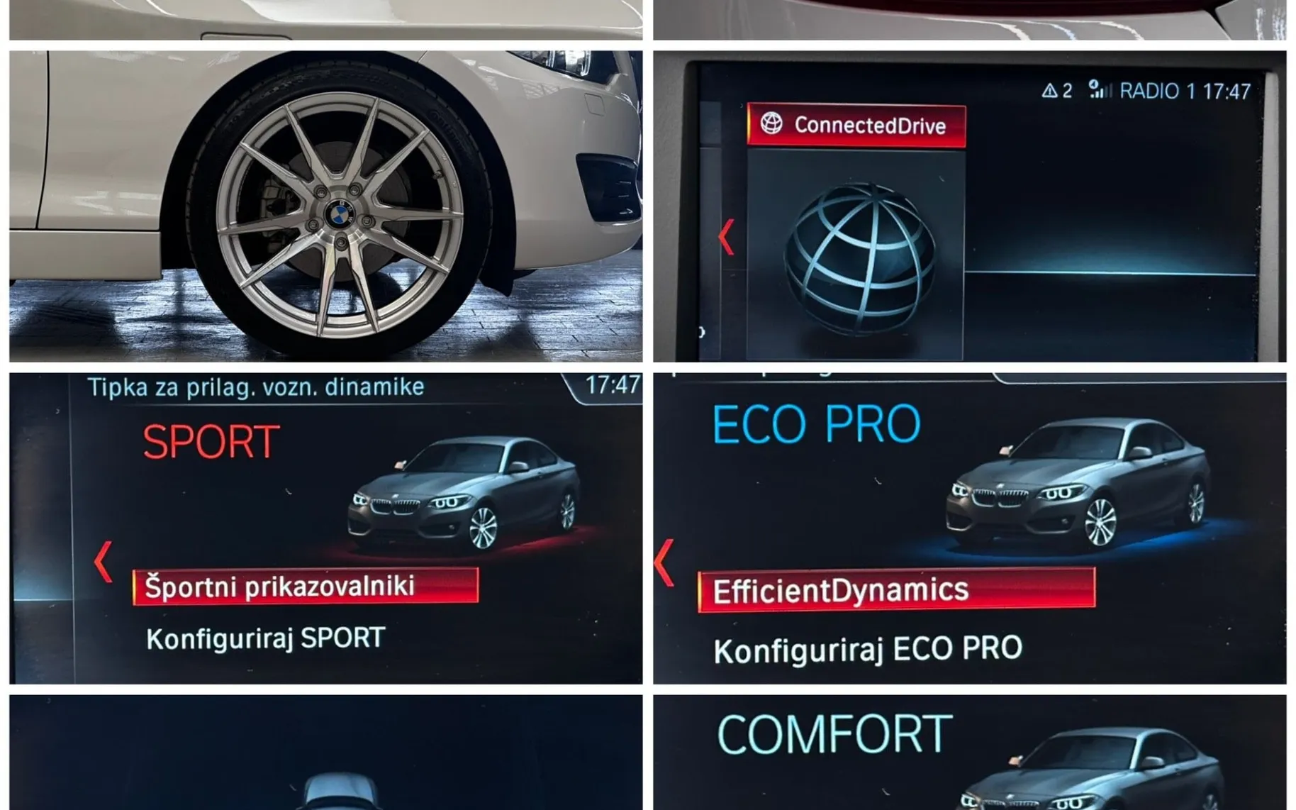 Notranja slika - BMW serija 2 Coupe: - serija 2  220d Coupe SAMO 68.000km+SLO VOZILO... - 10