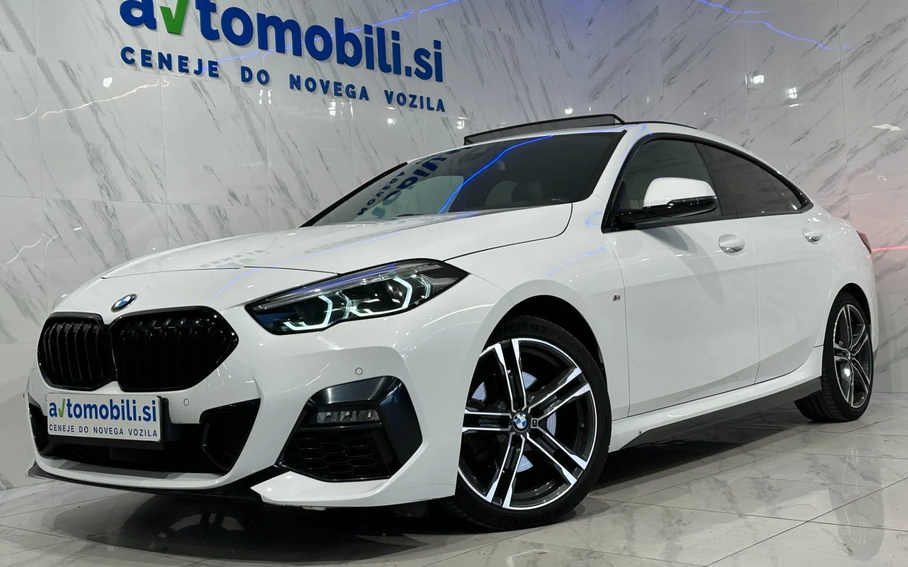 Zunanja slika - BMW serija 2 Gran Coupe: - 218i |M|Laser|Pano|HUD|Temp.|Gretje|AmbientL|PDC| - 1