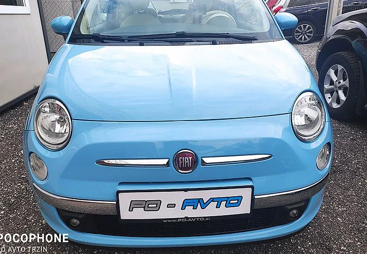 Zunanja slika - Fiat 500 - 1.2 8v-PANORAMA-NAVI-ALU-PDC-VELIKI SERVIS-TOP - 2