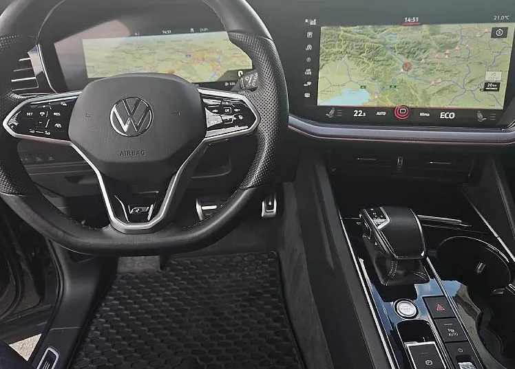 Zunanja slika - VW Touareg - V6 3.0 TDI R-Line 210kW 4M AUT-SLO- SOFT - ZRAČNO - 14