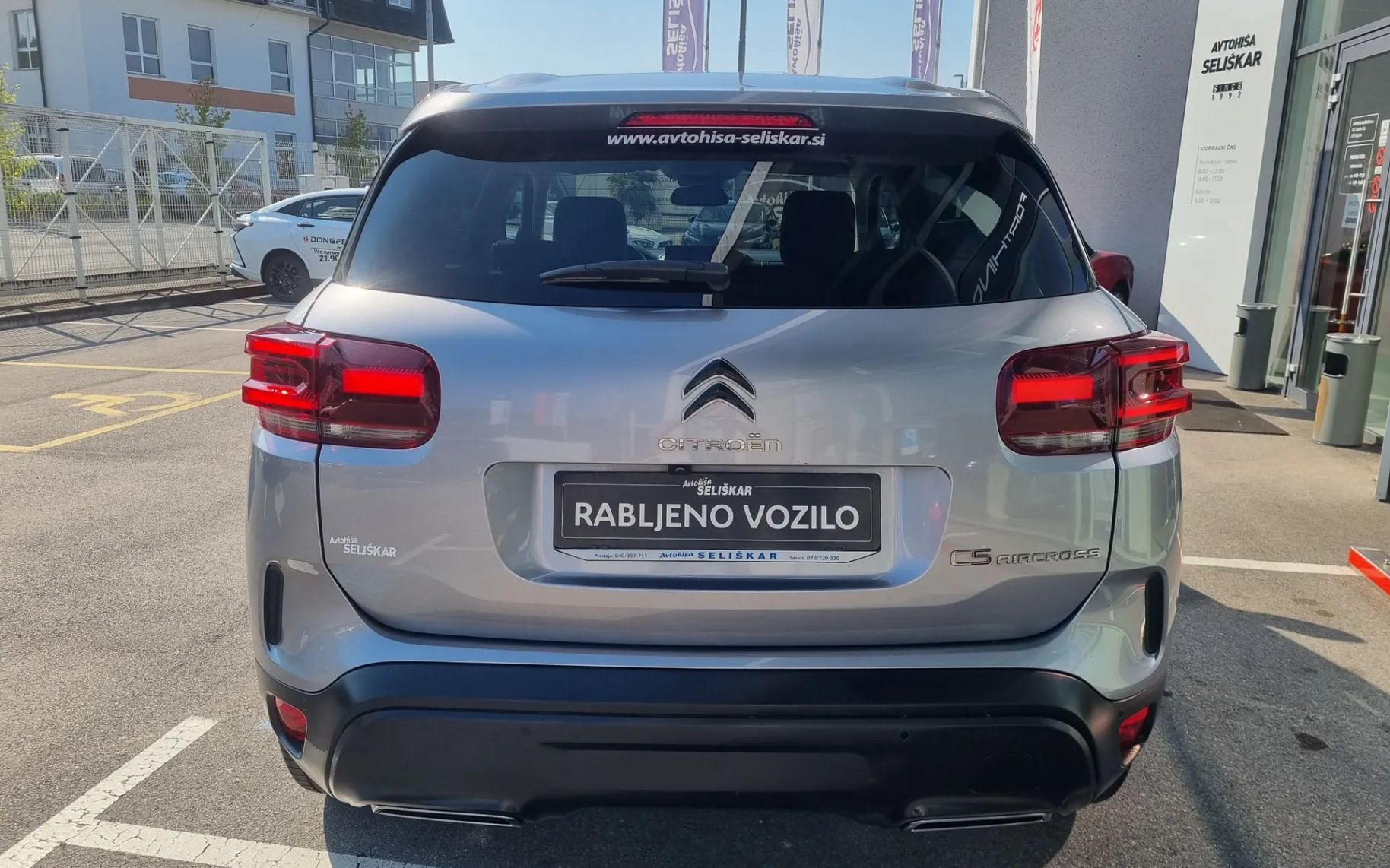 Zunanja slika - Citroën C5 - Aircross 1.2 PT Plus - MALO KM - POTRJENA SERVISNA KNJIGA - 6