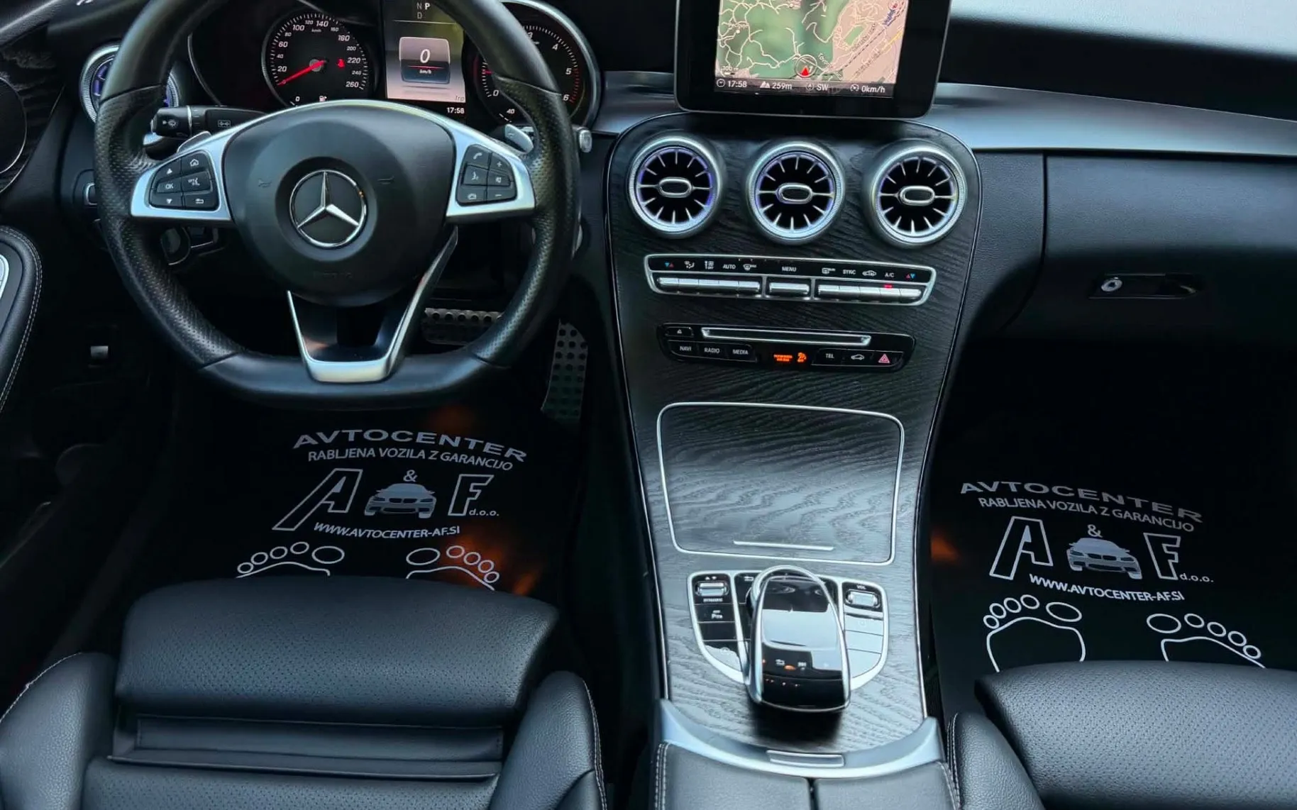 Notranja slika - Mercedes-Benz C-Razred - 250CDI-AUT-63 AMG LOOK-LIZING ZA TUJCE-FUL LED... - 9