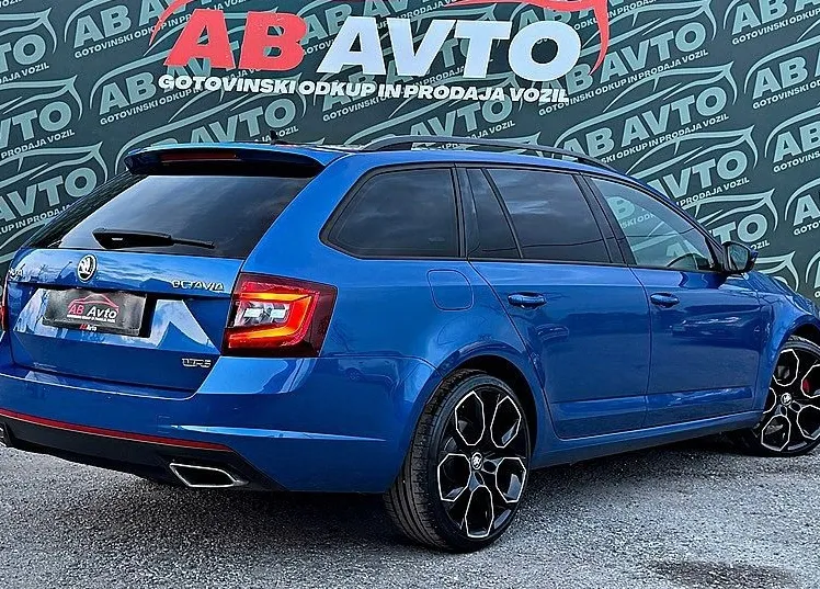 Zunanja slika - Škoda Octavia - RS 2.0 TDI DSG 135 kW+ALU19+LED+F1+FACELIFT+UGODNO - 5