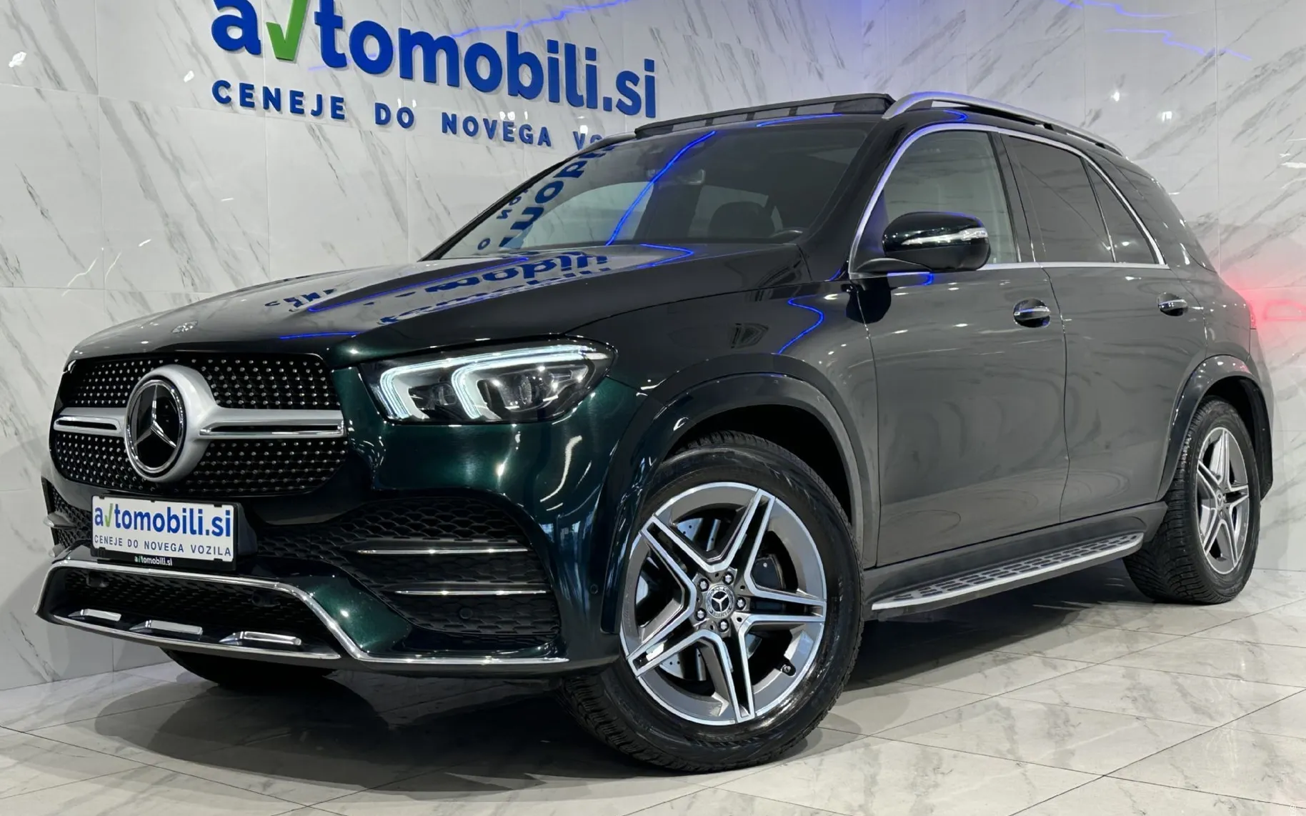 Zunanja slika - Mercedes-Benz GLE-Razred - 350d|4Matic|AMG|SoftC|Pano|Masaža|Hlaj|360K|Klju.. - 1