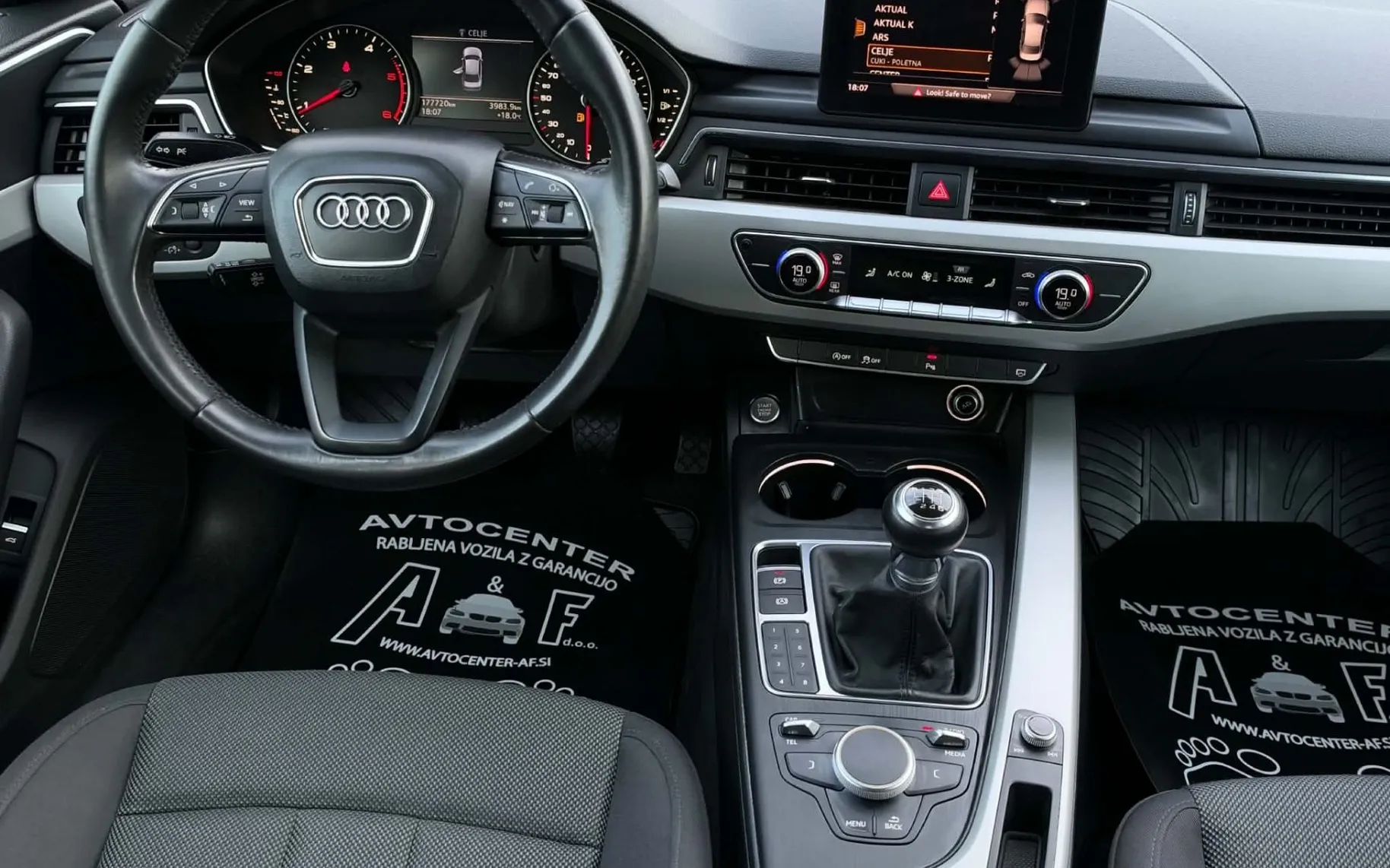 Notranja slika - Audi A4 - 2.0 TDI-1 LASTNIK-177.000km-LIZING ZA TUJCE-NAVI- - 9