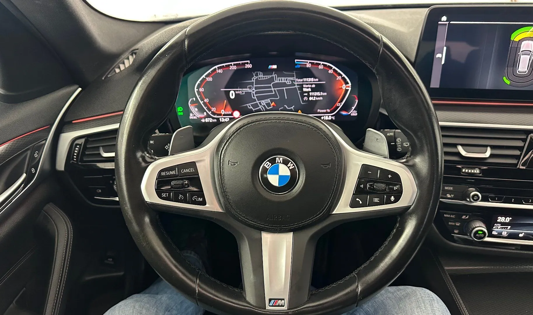 Zunanja slika - BMW Serija 5 - 520d Avt.M Sport.NEMŠKI+4ALU.KAMERA.PANORAMA.USNJE - 3