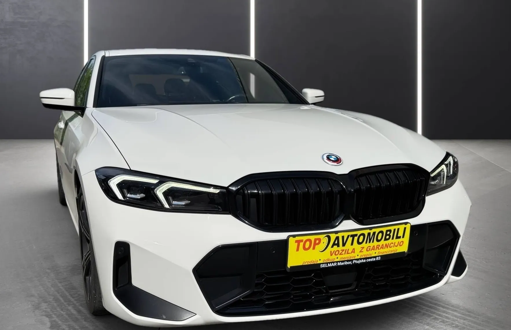 Zunanja slika - BMW Serija 3 - : 320d M PAKET LED NAVI PDC KAMERA RADAR TOP - 10
