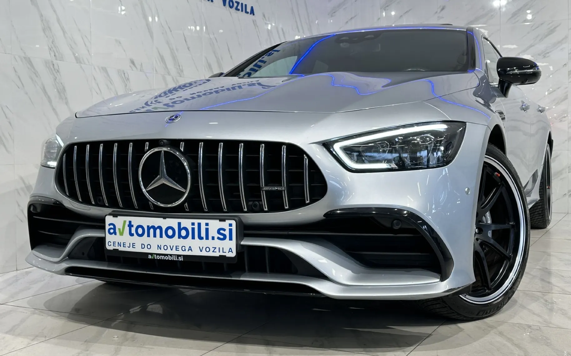 Zunanja slika - Mercedes-Benz AMG GT 4-vratni Coupe - AMG 43 4MATIC+ |Pano|SoftC|ACC|Hlaj|360K|Burmest - 3