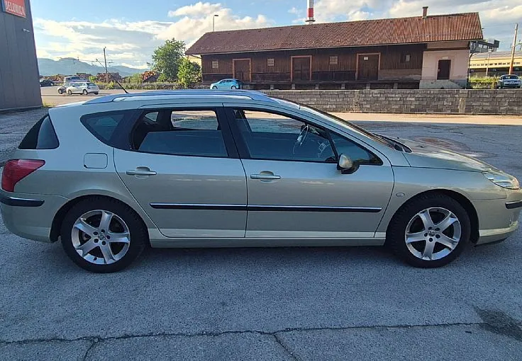 Zunanja slika - Peugeot 407 - 2.0 16V + KLJUKA + ZELO LEPO OHRANJEN - 4