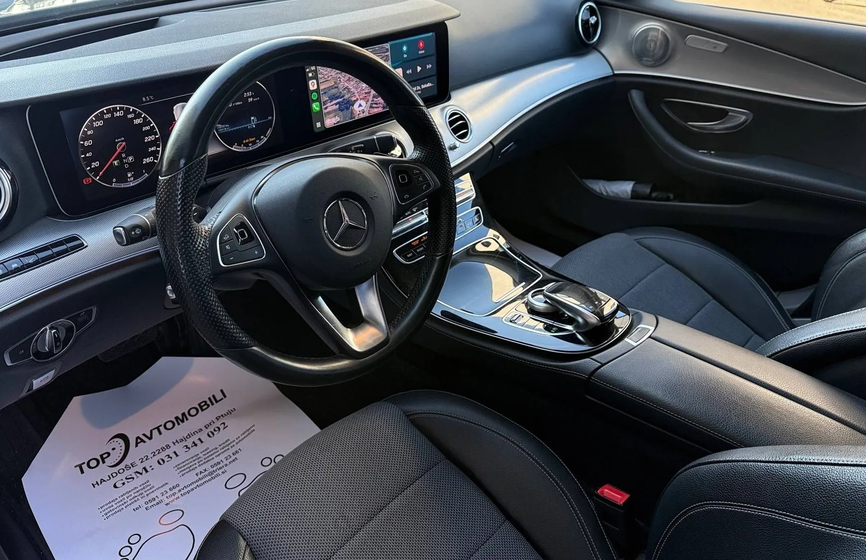 Zunanja slika - Mercedes-Benz E-Razred - E 350d FULL LED NAVI TEMP 360°KAM PDC GR.SEDEŽEV . - 18
