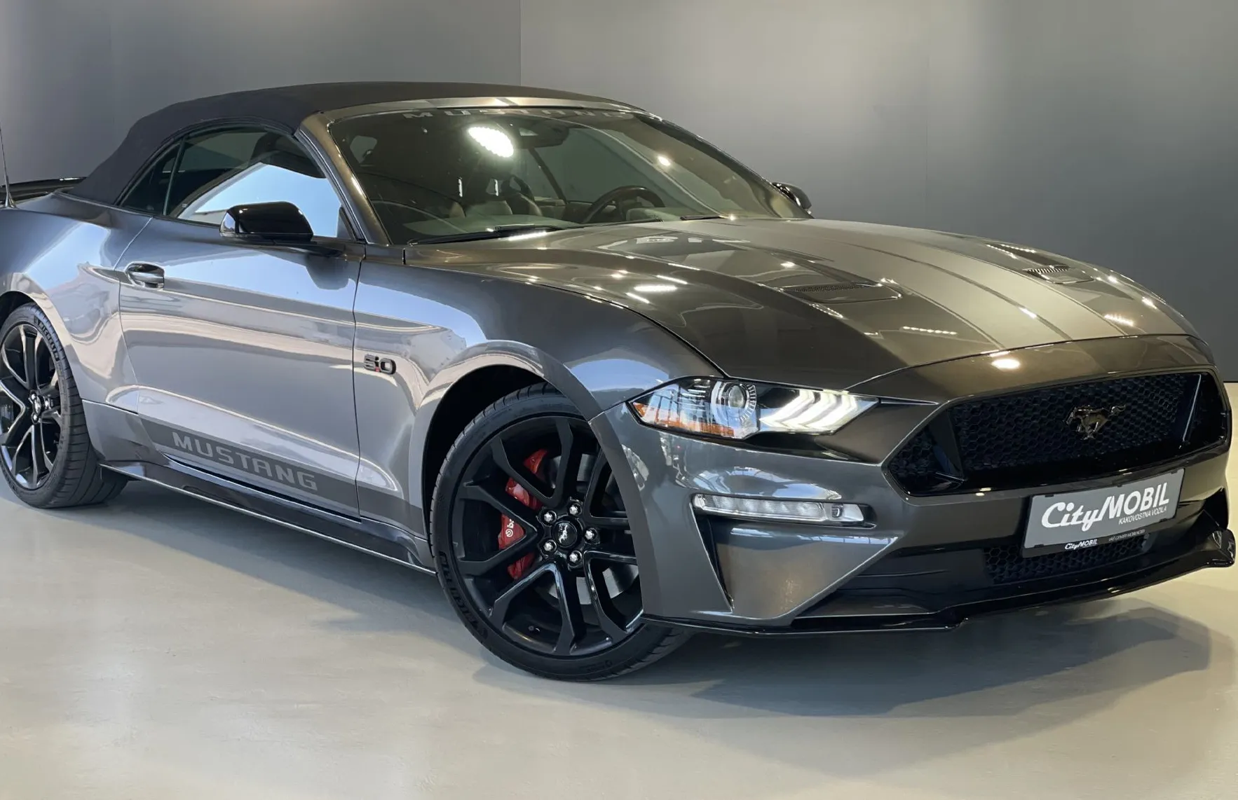 Zunanja slika - Ford Mustang - 5.0-V8-GT-HLAJENJE SED-MEMORY-USNJE-RADAR-LED-20C - 3