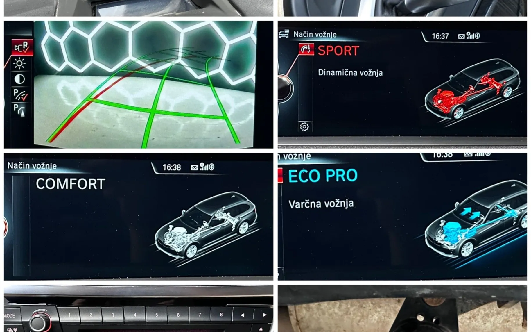 Notranja slika - BMW serija 3 Touring: - serija 3  320d xDrive M Sport KAMERA+HUD+KEYLESS - 11