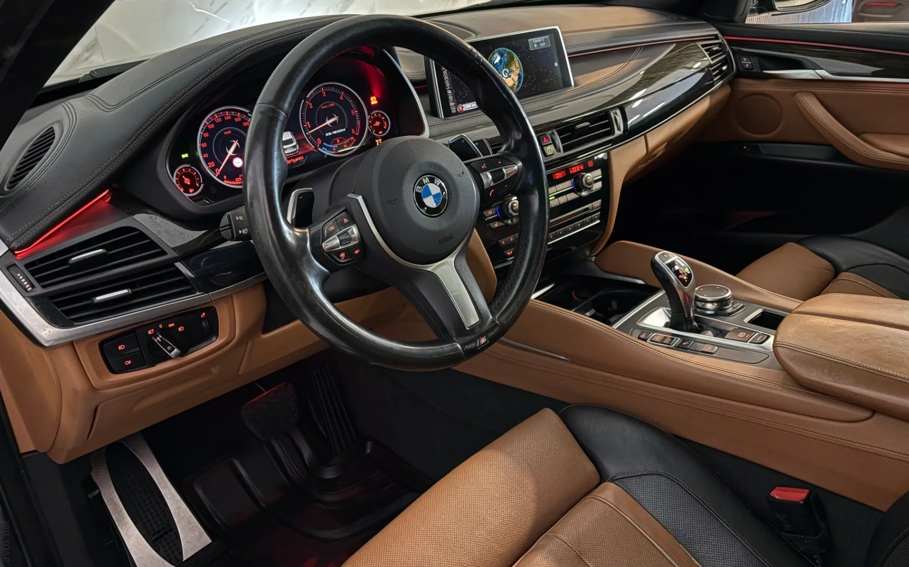 Notranja slika - BMW serija X6: - M50d |xDrive|Pano|ACC|Kamera|Memory|HUD|Hlaj|SLO| - 8