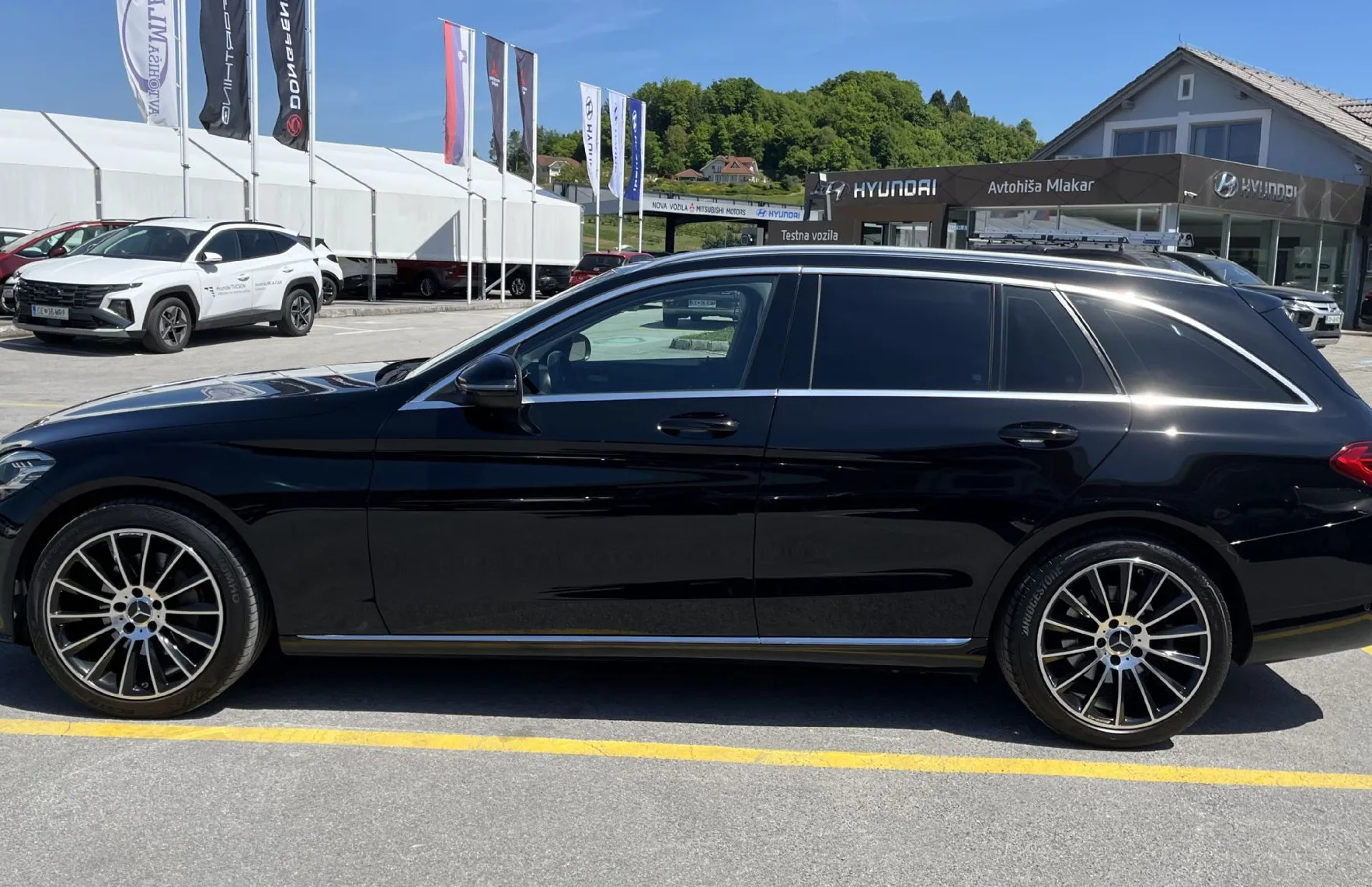 Zunanja slika - Mercedes-Benz C-Razred - C 200 d T Avantgarde Avt. - 7