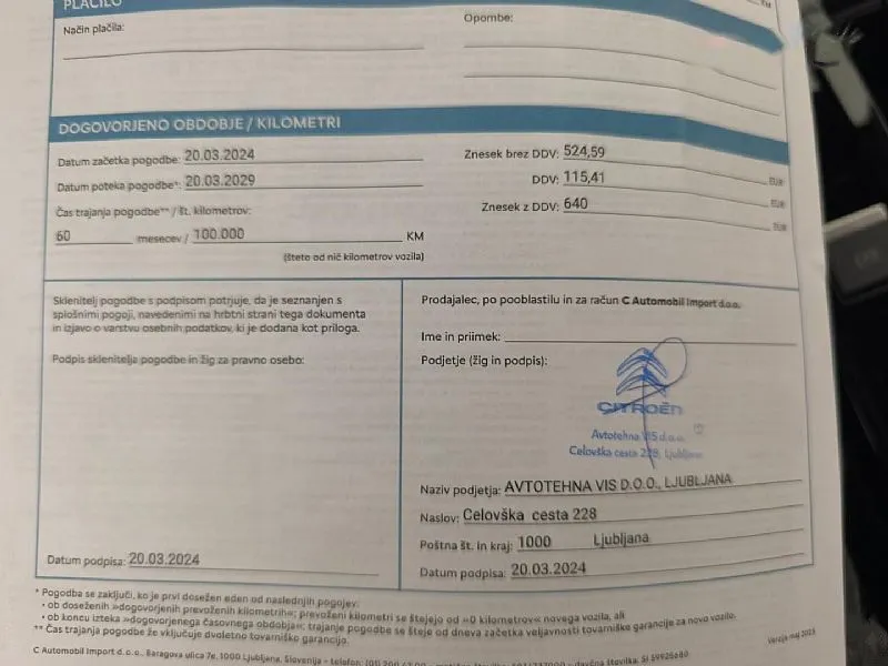Zunanja slika - Citroën C4 - 1.2 PureTech 130 Max Avt. 1. LASTNIK SLO. POREKLO - 13