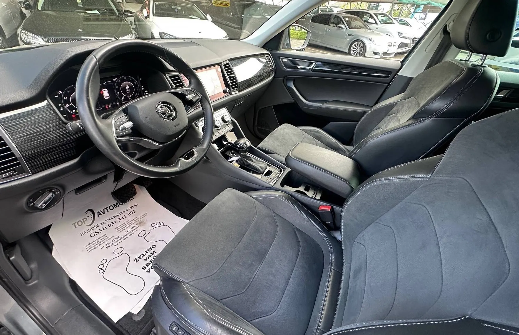 Zunanja slika - Škoda Kodiaq - 2.0 TDI FUL LED ACC NAVI VIRTUAL HI-FI KLJUKA TOP - 13