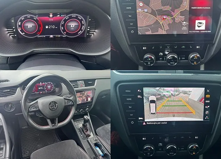 Zunanja slika - Škoda Octavia - RS 2.0 TDI DSG  kW 4X4 Virtual Navi Radar Kamera - 11