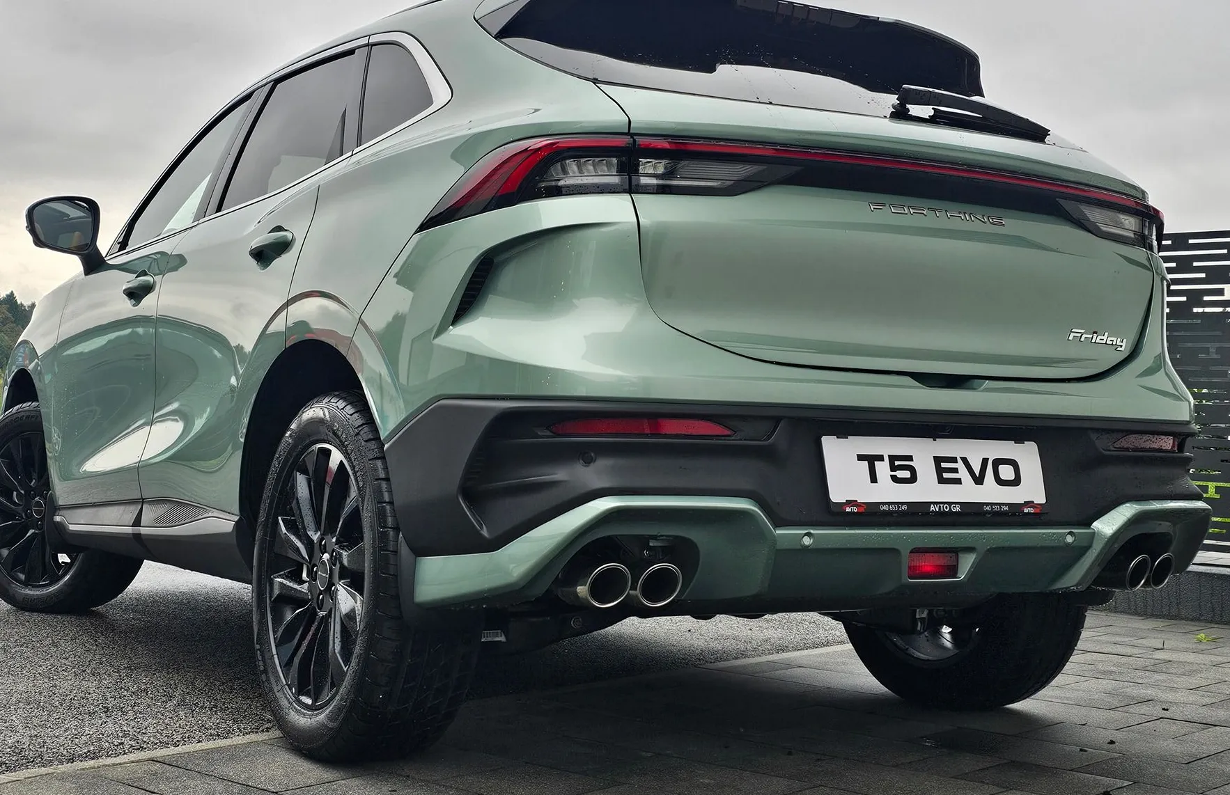 Zunanja slika - Forthing Forthing T5 EVO - T5 Evo my 2025 + ADAS- M4 GREEN+BEIGE NOTRANJOST- - 10