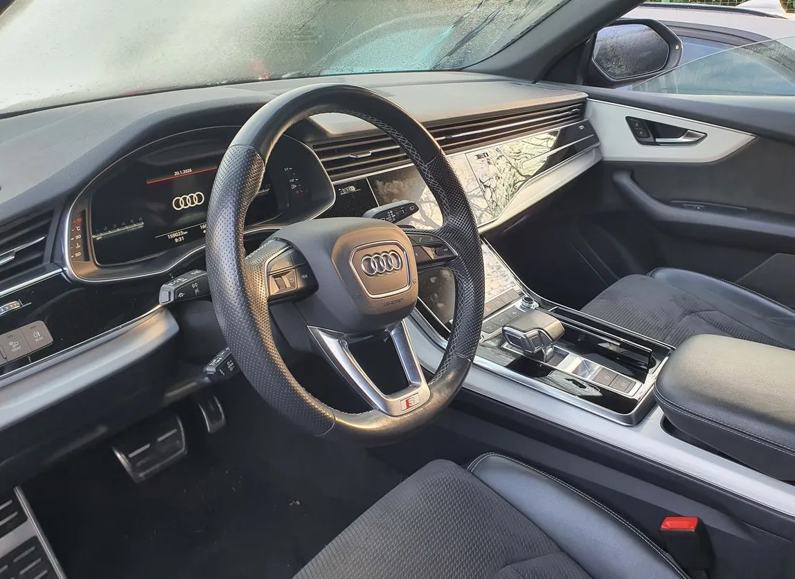 Zunanja slika - Audi Q8 - 50 TDI Q 3×S LINE HD MATRIX VIRTUAL RADAR KAMERA - 8