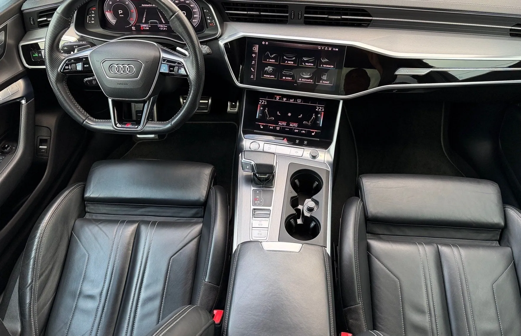 Zunanja slika - Audi A6 - Avant 40 TDI S tronic-S LINE-Panorama-Vlečna kljuka-HD - 10