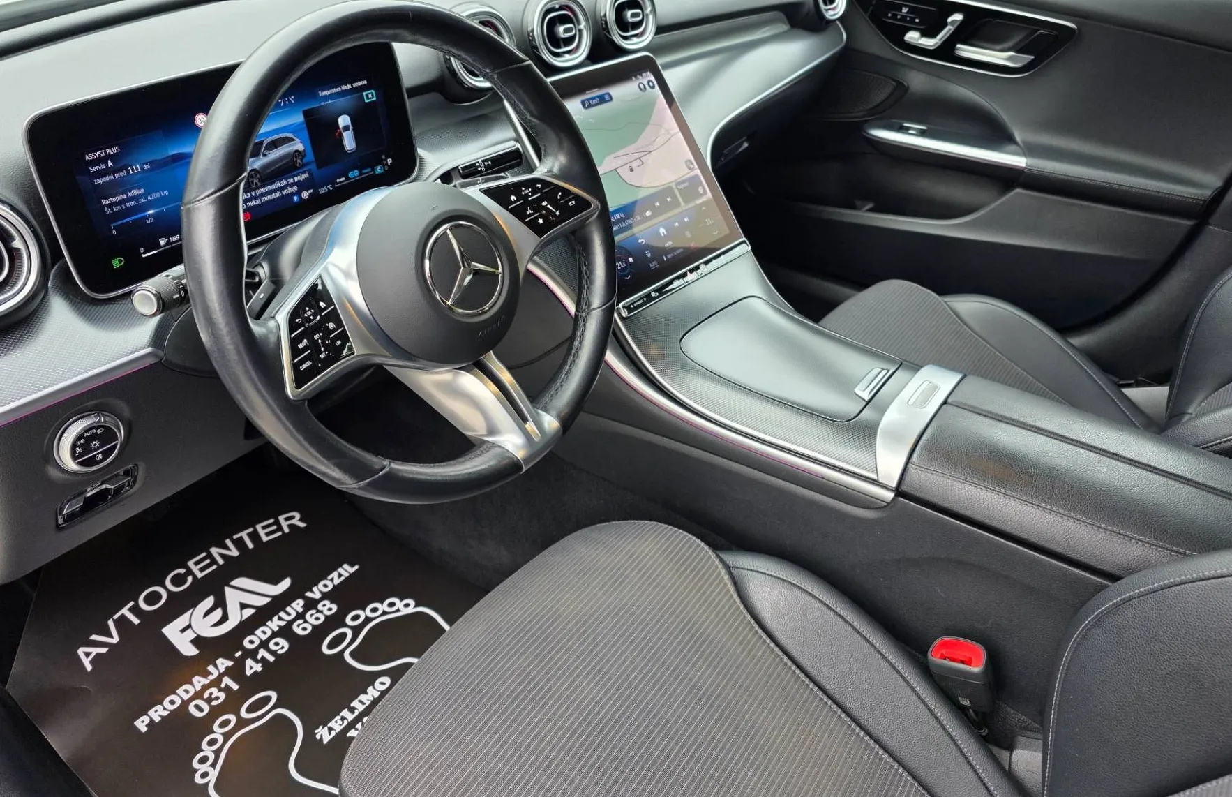 Zunanja slika - Mercedes-Benz C-Razred - C 200 D-AVT-SPORT-FULL LED-360 KAMERA-VIRTUAL-ACC- - 10