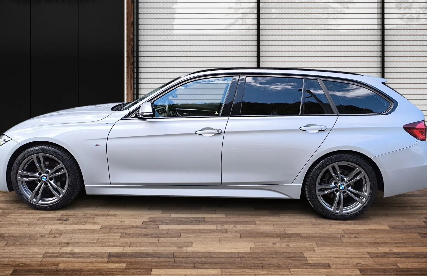Zunanja slika - BMW Serija 3 - Touring: 318i AVT M SPORT-LED-USNJE-ŠPORTNI SEDEŽI-VIRTU - 6