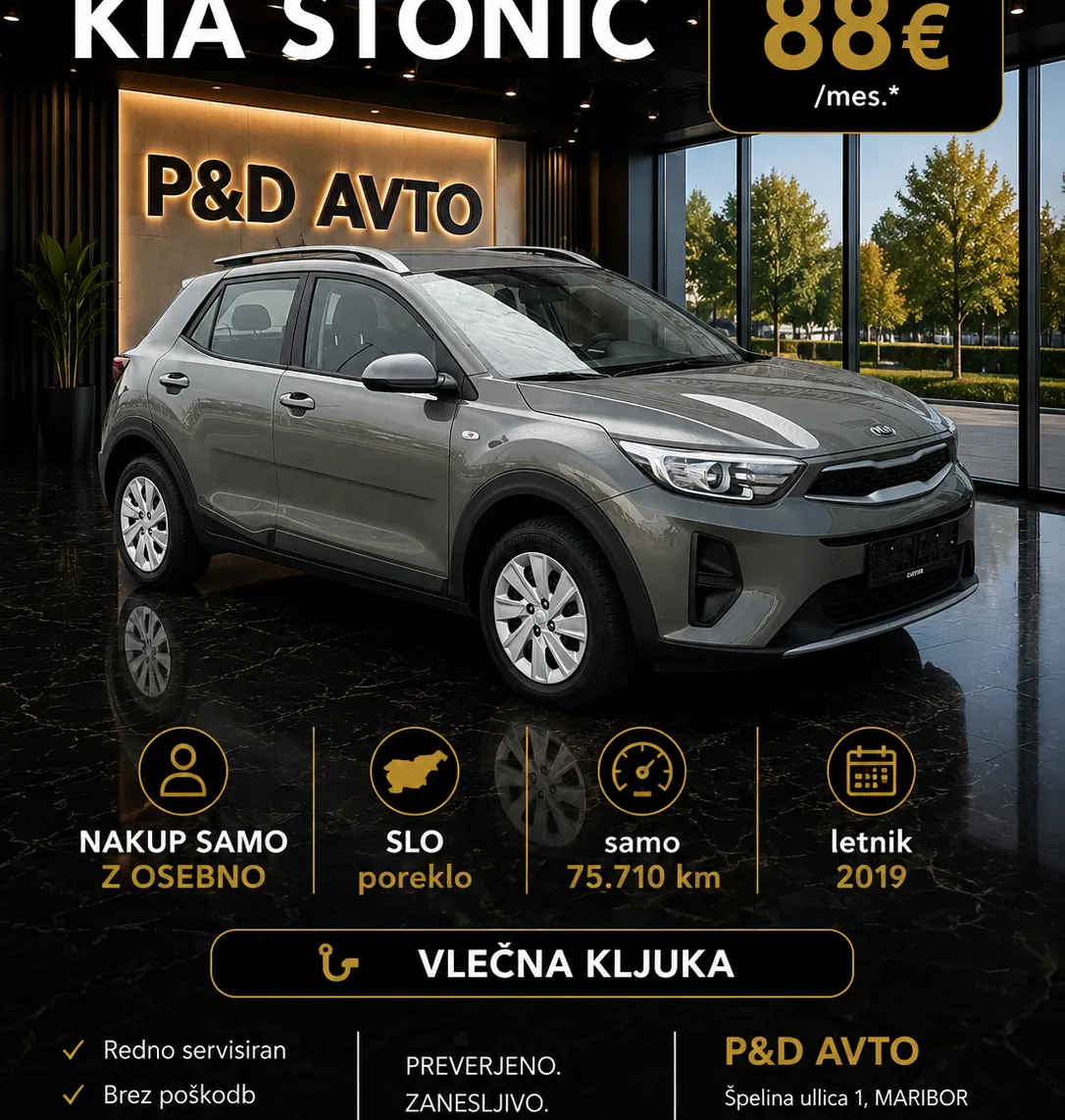 Zunanja slika - KIA Stonic - 1,25 MPI LX Active - 6