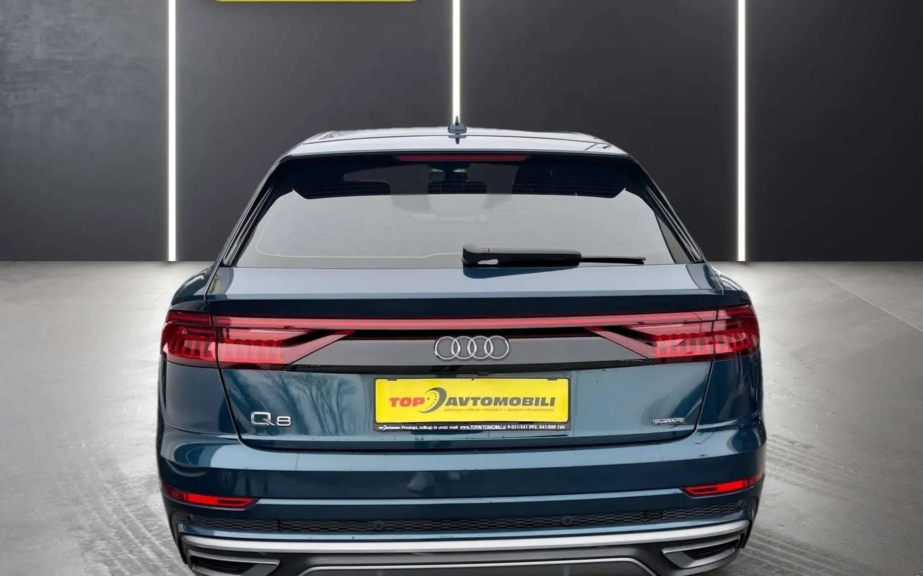 Zunanja slika - Audi Q8 - 50 TDI Q S LINE HD MATRIX ZRAČNO RADAR KAMERA ... - 6